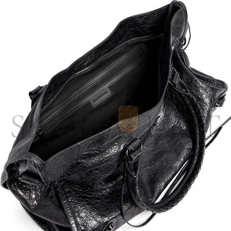 Ba1en*iaga le city bag large in black 8657652acme1000 (46*29*17cm)